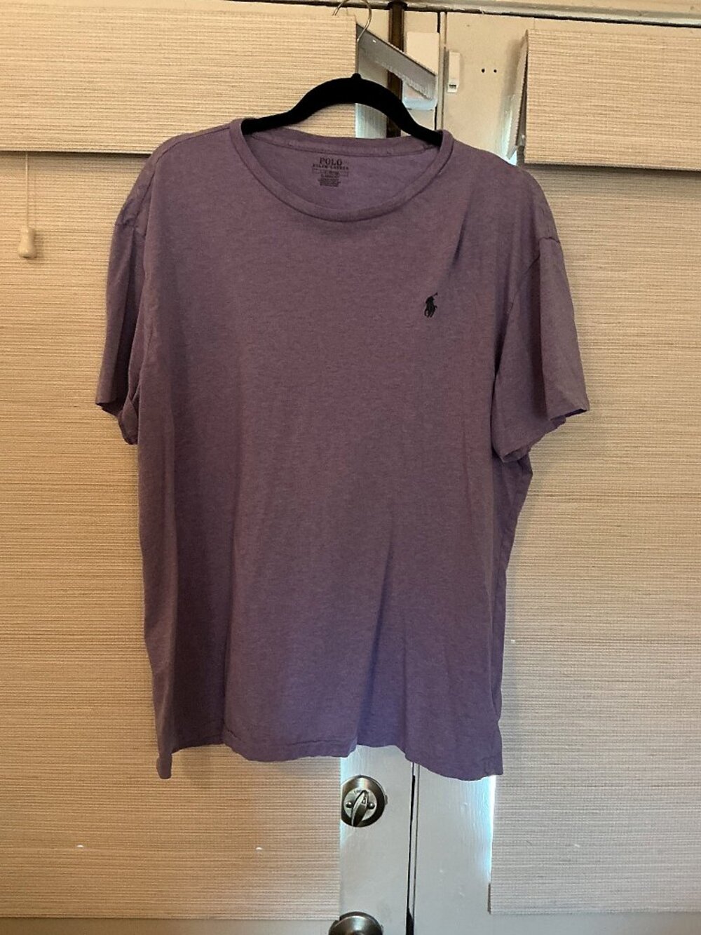 Polo T-shirt - Lavender Size L